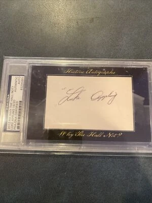 Luke Appling 16/20 2012 Historic Autographs Why The Hall Not? - Image 1 of 3