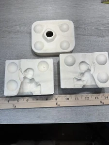 Vintage 3 Piece Angel Ceramic Slip Mold - Picture 1 of 8