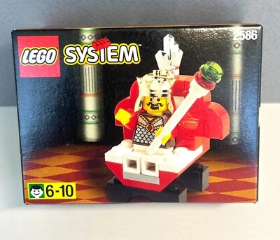LEGO # 2586 King & Throne_ 1998 MIB Vintage LEGOLAND *SEALED_MISB* - Image 1 of 4