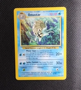 Omastar Legendary Collection Pokemon Card Nintendo WOTC 58/110 Uncommon  - Picture 1 of 2