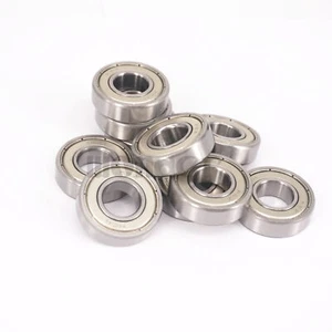 10pcs R8ZZ 1/2"x1-1/8"x0,32" ABEC1 Cuscinetto a sfera scanalato profondo a parete sottile - Foto 1 di 4