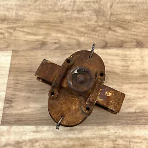 2 French Vintage Slide Door Latch Lock Bolt Country Rustic 26052220 - Picture 1 of 4