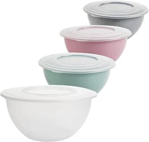 4er Set 5 L Vorrats-Dosen Frischhalte-Dosen mit Deckel Gefrier-Dose Ø28 cm - Bild 1 von 4