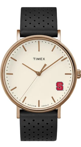 Ladies Timex NCSU NC State Wolfpack Watch Rose Gold Grace Watch Cover