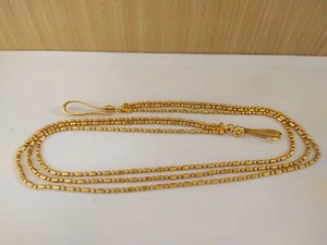 Indian Bollywood Traditional Kamar Band Belly Chain Gold Plated Half - Picture 1 of 2