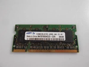 Ram Memory SO-DIMM 512 MB PC2-4200S SAMSUNG M470T6554CZ3-CD5 #2 - Picture 1 of 1