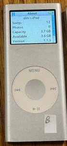 Apple iPod nano 2nd gen. Silver 4gb, NEW BATTERY - Picture 1 of 4