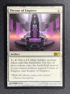 Throne of Empires 221/249 Rare M12 Magic MTG Card 2011 - Picture 1 of 2
