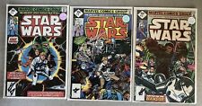 1977 Star Wars #1 2 & 3 Diamond Reprint Marvel Comics 35 Cent Luke Skywalker etc