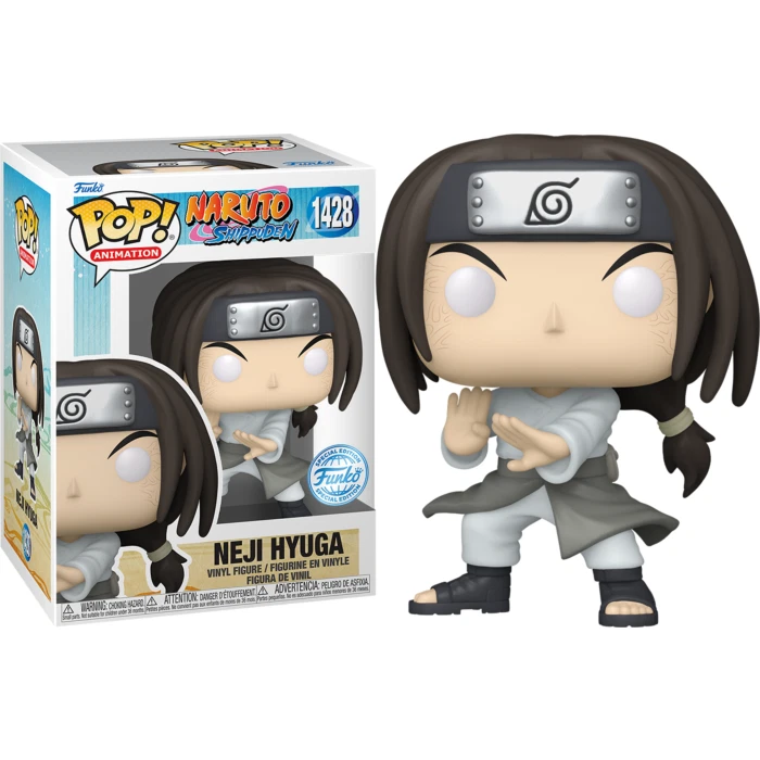 Naruto Shippuden - Neji Hyuga Pop! Виниловая фигурка + POP PROTECTOR - Изображение 1 из 3