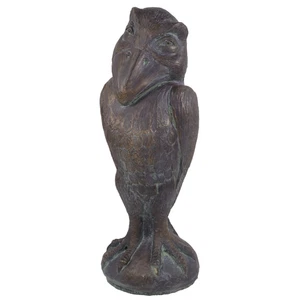 Grotesque Wally Bird Martin Ware Bronze Patina Finish Brighthelm Stone h34cm - Picture 1 of 9