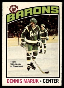 1976-77 O-Pee-Chee VTG OPC Rookie Dennis Maruk Rookie Cleveland Barons #86 - Picture 1 of 2