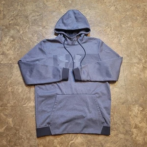 Sudadera con Capucha Under Armour Coldgear Para Hombre Mediana M Suelta Gris Manga Larga Pullover  - Imagen 1 de 8