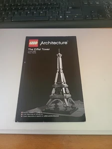LEGO Arquitectura La Torre Eiffel 21019 ¡Solo manual de instrucciones! ¡Sin bloques! - Imagen 1 de 7
