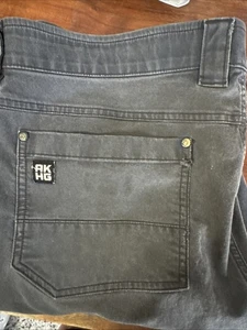 duluth trading alaskan hardgear pants 38x34 Relaxed Fit Men Canvas Gray - Picture 1 of 12