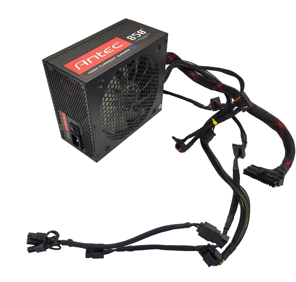 ANTEC Power Supply  HCG-850M 20+4 Pin 850W ATX Desktop *TESTED* - Image 1 of 4