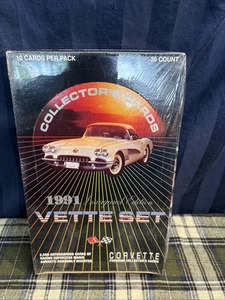 1991 Inaugural Edition Corvette Set 36 Packs Of 10 Cards Factory Sealed Box   Q8 - Picture 1 of 10