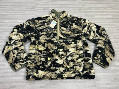 Nike ACG Canwell Glacier Therma-FIT ADV Sherpa Mens MT HJ2683 Beige Black $200 - Image 1 of 4