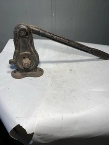 HL JUDD NO 1 ROD CUTTER Shear 1913 ANTIQUE Lever Action Bench Mount 1/4" 3/8" - Picture 1 of 7