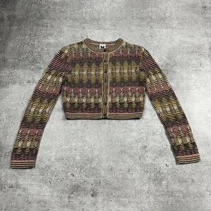 M Missoni Multicolor Lurex Knit Cardigan Women’s Size 40 - Picture 1 of 18