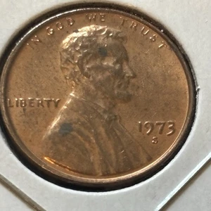 1973 S Lincoln Memorial Cent - Picture 1 of 6