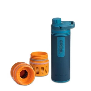 Grayl UltraPress Outdoor- & Reisewasserfilter, Forest Blue mit 2 Ersatzfiltern - Bild 1 von 7