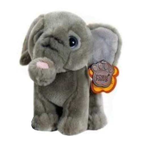 24CM WILD ANIMALS ELEPHANT CUTE COSY PLUSH TOY SOFT KIDS CUDDLY XMAS GIFT FUN