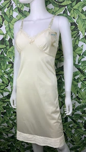 Vestido Deslizante Mel-Lin Vintage Para Mujer Talla 34 Corte Una Fila Opaco Nailon Antiadherente - Imagen 1 de 8