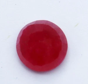 8-9 Ct Round Cut Natural Red Beryl Bixbite From Utah Loose Gemstone Certified - Picture 1 of 5