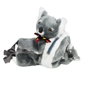 Koala & Baby Backpack Australian Souvenir soft plush toy 13"/34cm -NEW - Picture 1 of 3