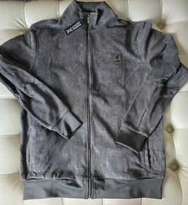 Kangol Herren Frottee Jacke Chimera Grau Größe M - Nagelneu - Bild 1 von 5