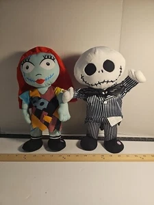 Nightmare Before Christmas Singing Dancing Jack Skellington & Sally (2) - Picture 1 of 11