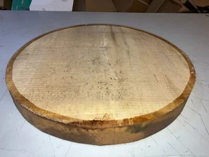 400X45MM LOT 6A RIPPLED SYCAMORE WOODTURNING TIMBER BLANK - Picture 1 of 1