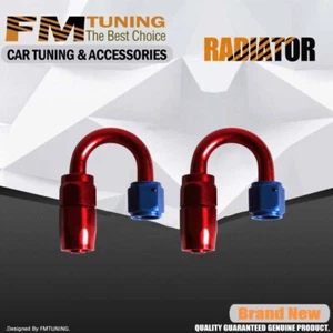 For Swivel Oil Fuel Line Pipe Hose End Fittings Adapter AN6 Straight 180 Degree - Picture 1 of 8