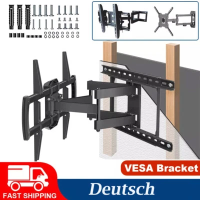 26-75" TV Wandhalterung Fernseher Wandhalter LCD Neigbar 120° Schwenkbar 50kg - Bild 1 von 4