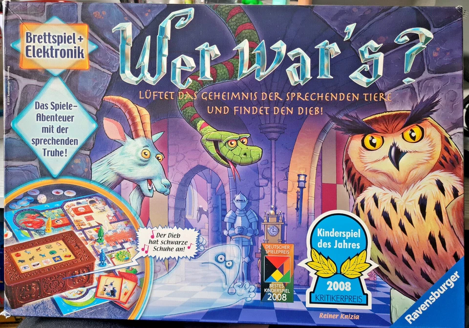 Ersatzteile für Wer war's? von Ravensburger - Bild 1 von 1