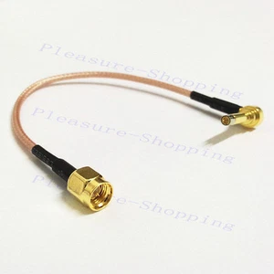 MS-156 MS156 plug to SMA male plug test probe connector RG316 cable leads 50cm  - Picture 1 of 5