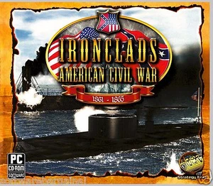 IRONCLADS AMERICAN CIVIL WAR. 14 MISSIONS. 18 HOURS OF PLAYING TIME. SHIPS FREE - Picture 1 of 2
