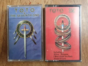 Toto Cassette x 2 - Toto IV and The Seventh One - Imagen 1 de 3