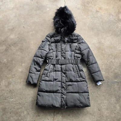 RocaWear Women’s Winter Coat Puffer M Jacket Hooded Ski Resort Fur Trim Nwt - Image 1 of 4