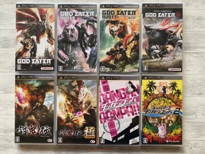 SONY PSP God Eater & Burst & God Eater 2 & Toukiden & Kiwami & Danganronpa 1 2 - Image 1 of 4
