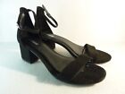 CUSHIONAIRE Women shoes sandals Black Heels Size 8.5 SKU 10670
