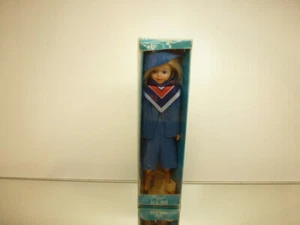 ISA HOLLAND DOLL MINI STEWARDESS KLM - FLIGHT ATTENDANT - BLUE - GOOD IN BOX - Imagen 1 de 9
