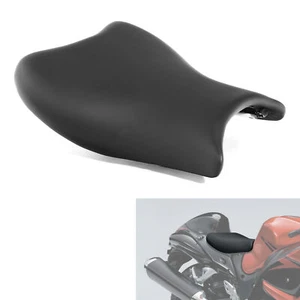 Cojín de asiento del conductor delantero negro apto para Suzuki Hayabusa GSX1300R 2008-2020 - Imagen 1 de 6