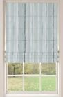 STEFANO Stripe Fabric Blackout Roman Blind - AZURE - Any Size - Made to Order