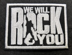 Queen Embroidered Patch Metal Rock Punk Classic Rock 1 Day Shipping - Imagen 1 de 3