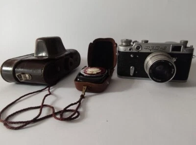 FED 2 Industar 26 M 2.8/50 USSR Rangefinder Film Soviet Camera Vintage - Image 1 of 4