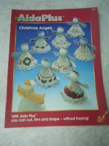 Zweigart Aida Plus Christmas Angels In Counted Cross Stitch # 4798 - Picture 1 of 3