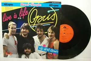 12" OPUS---LIVE IS LIFE (EX) - Bild 1 von 1