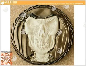 Infidel Challenge Coin In Phoenix Challenge Coin Matte Black Armor™ - Bild 1 von 3